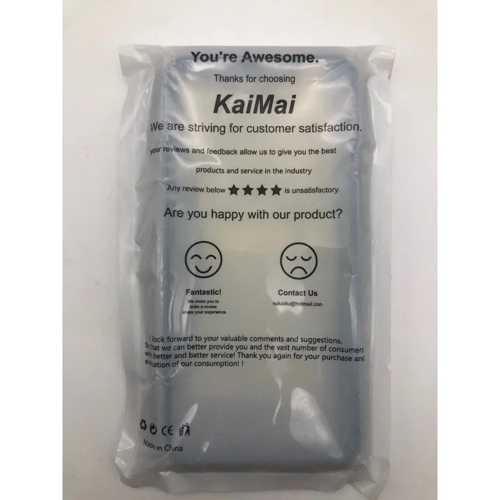 KaiMai for Galaxy A72 5G Case Samsung A72 5G Case Black w/HD screen Protector